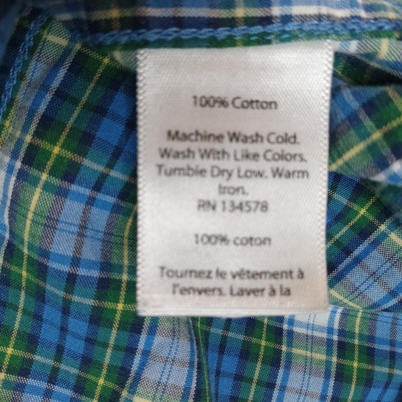 Vineyard Vines Men's Classic Fit Murray Shirt XL Long Sleeve Button Down Blue Gr - Picture 5 of 7